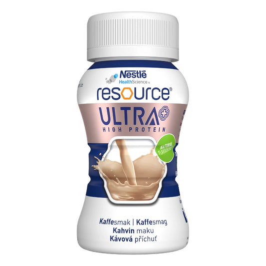 Resource Ultra Kahvi 4 x 125 ml runsasproteiininen tiivistetty ravintojuoma