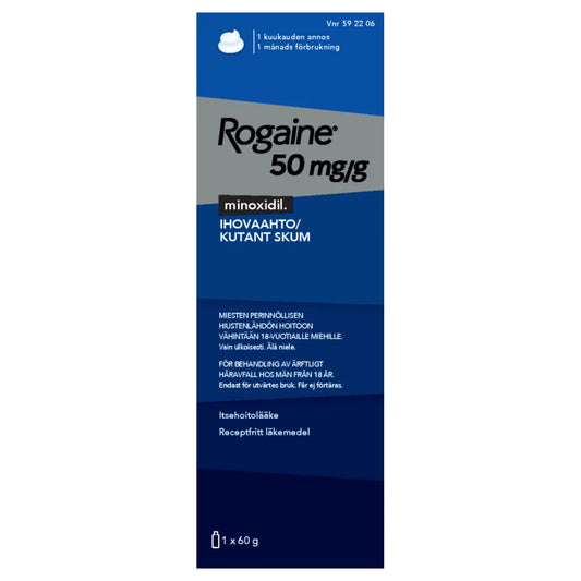 ROGAINE ihovaahto 50 mg/g 60 g