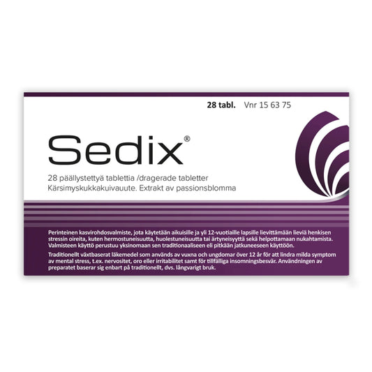 SEDIX tabletti 200 mg kasvirohdosvalmiste 28 tabl