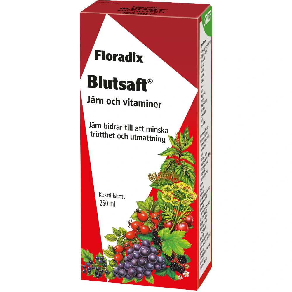 SALUS Floradix rautavalmiste 250 ml