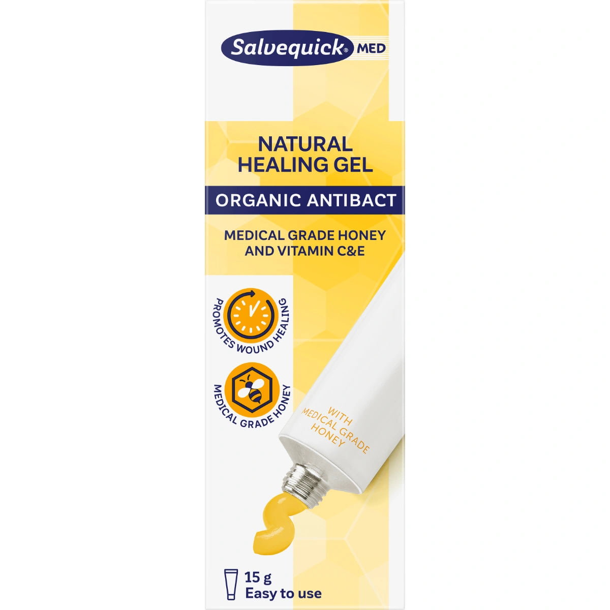 Salvequick MED Natural Healing Gel hunajageeli 15 g