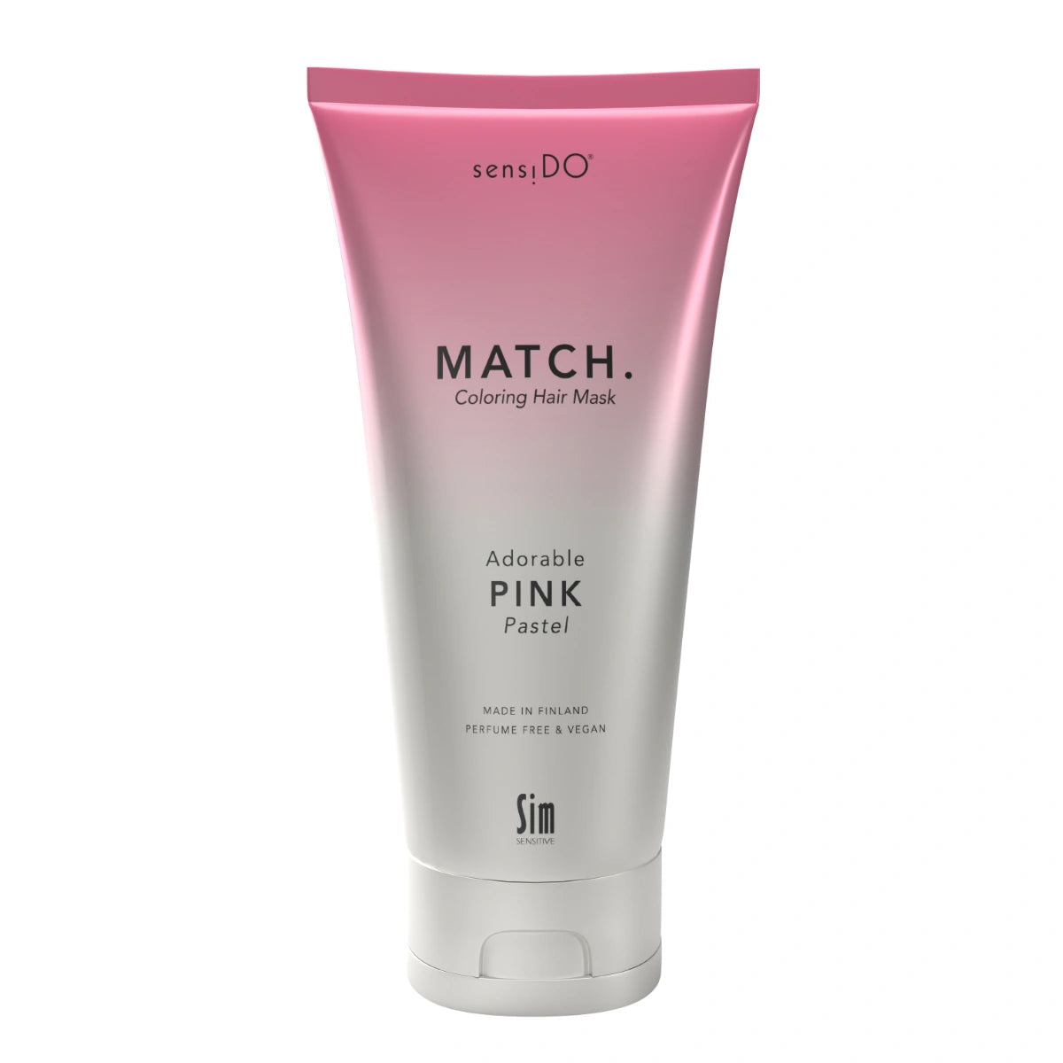 SensiDO Match Adorable Pink (Pastel) 200 ml kosteuttava ja rakennepaikkaava sävyttävä hiusnaamio