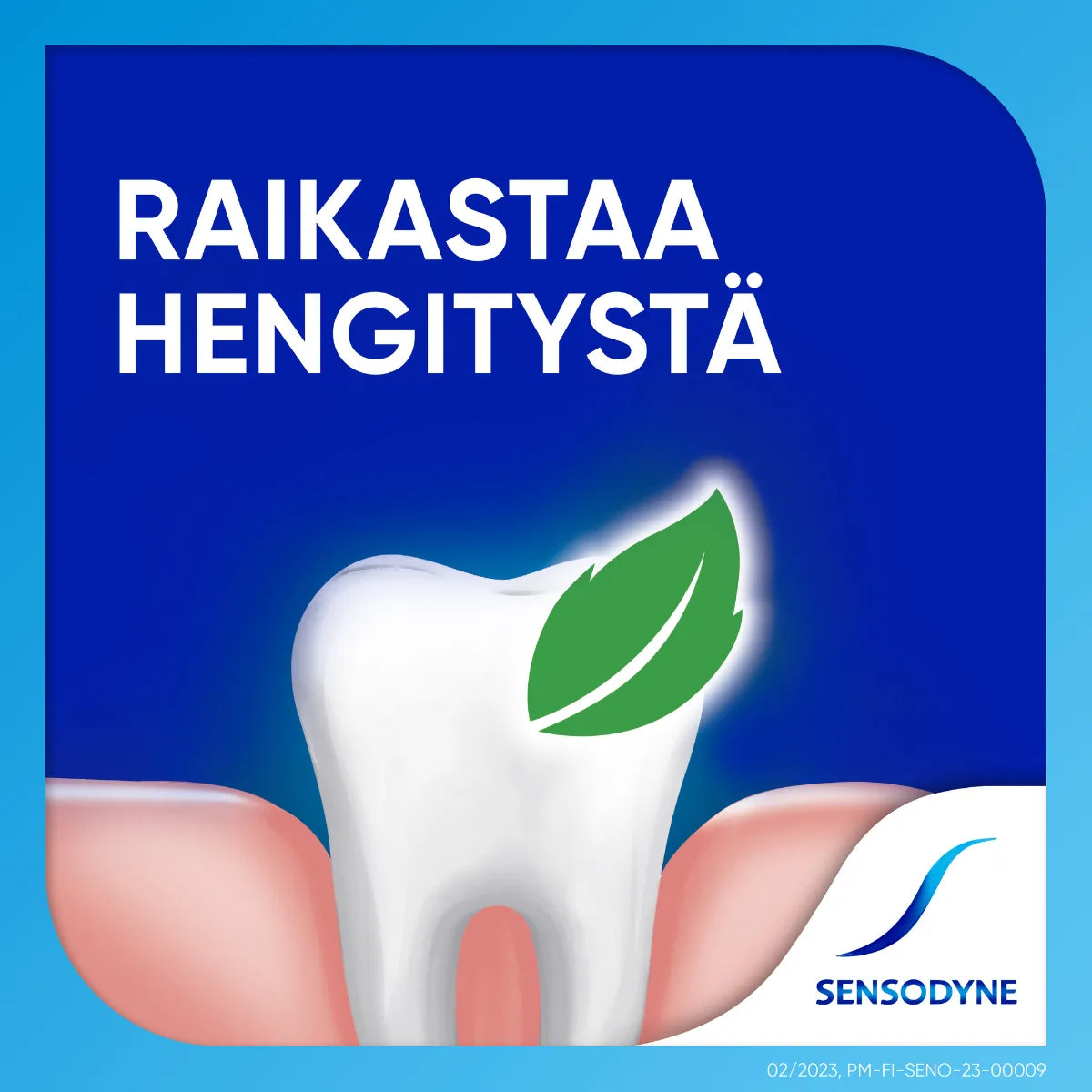 Sensodyne Rapid Relief hammastahna 75 ml raikastaa hengityksen