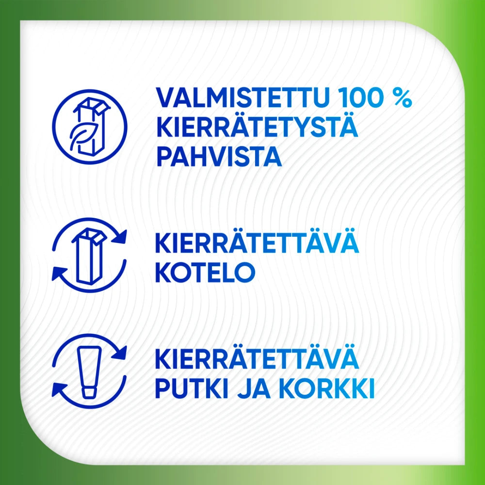 SENSODYNE Nourish Gently Soothing valmistettu luontoa ajatellen