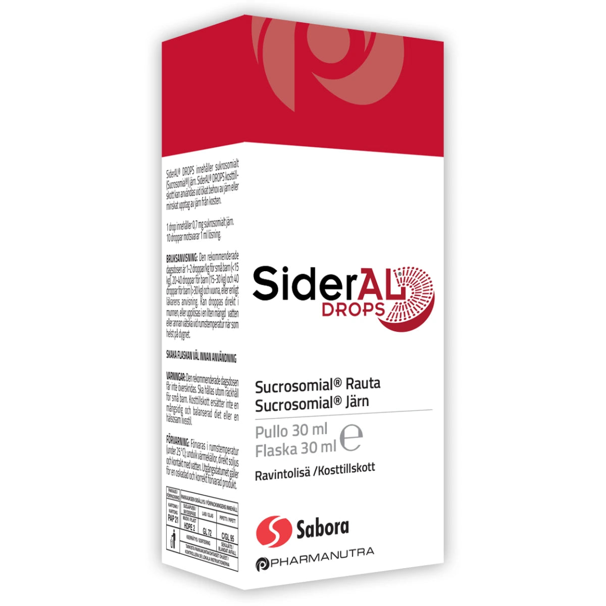 SIDERAL Drops nestemäinen rautavalmiste