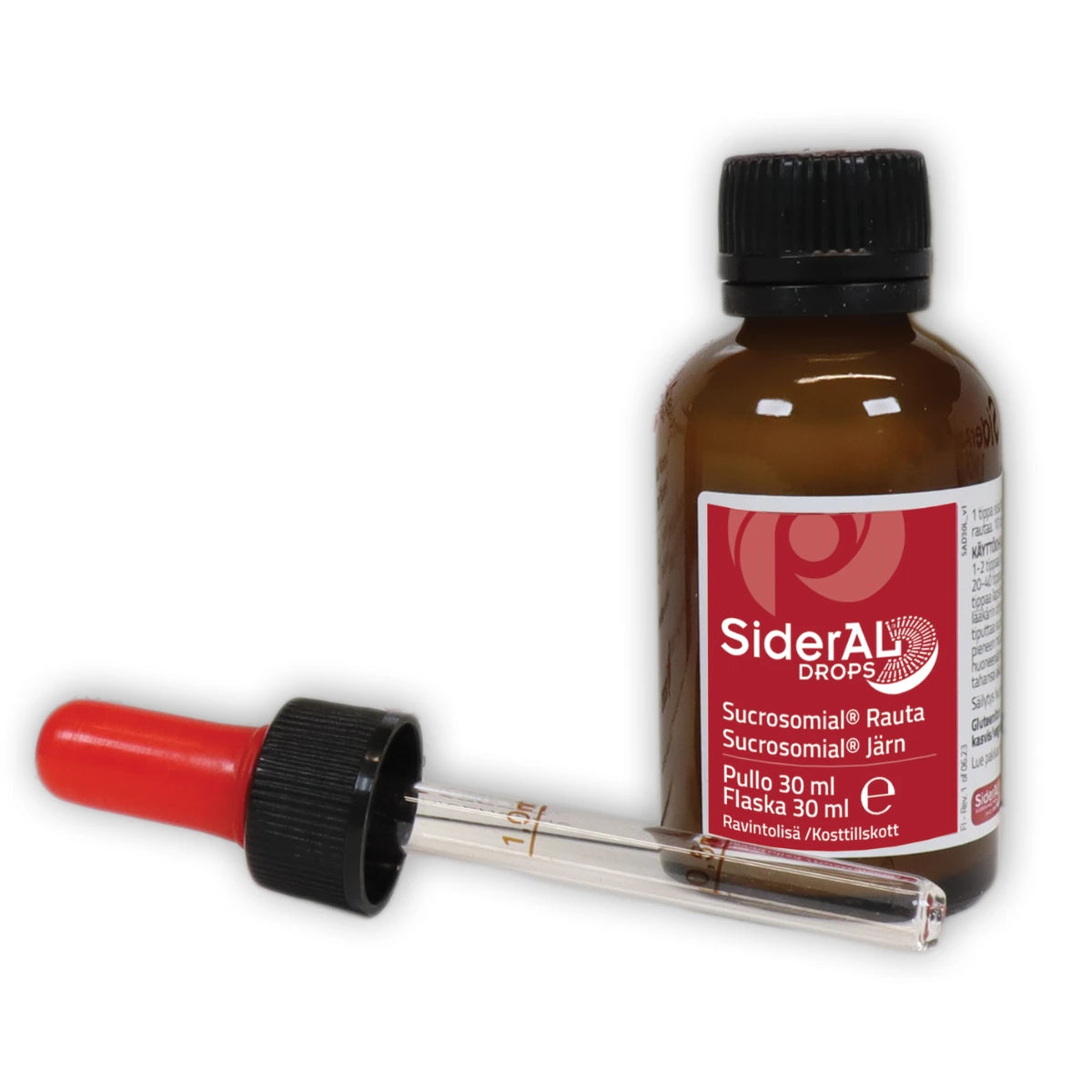 SIDERAL Drops nestemäinen rauta pipettiannostelijalla