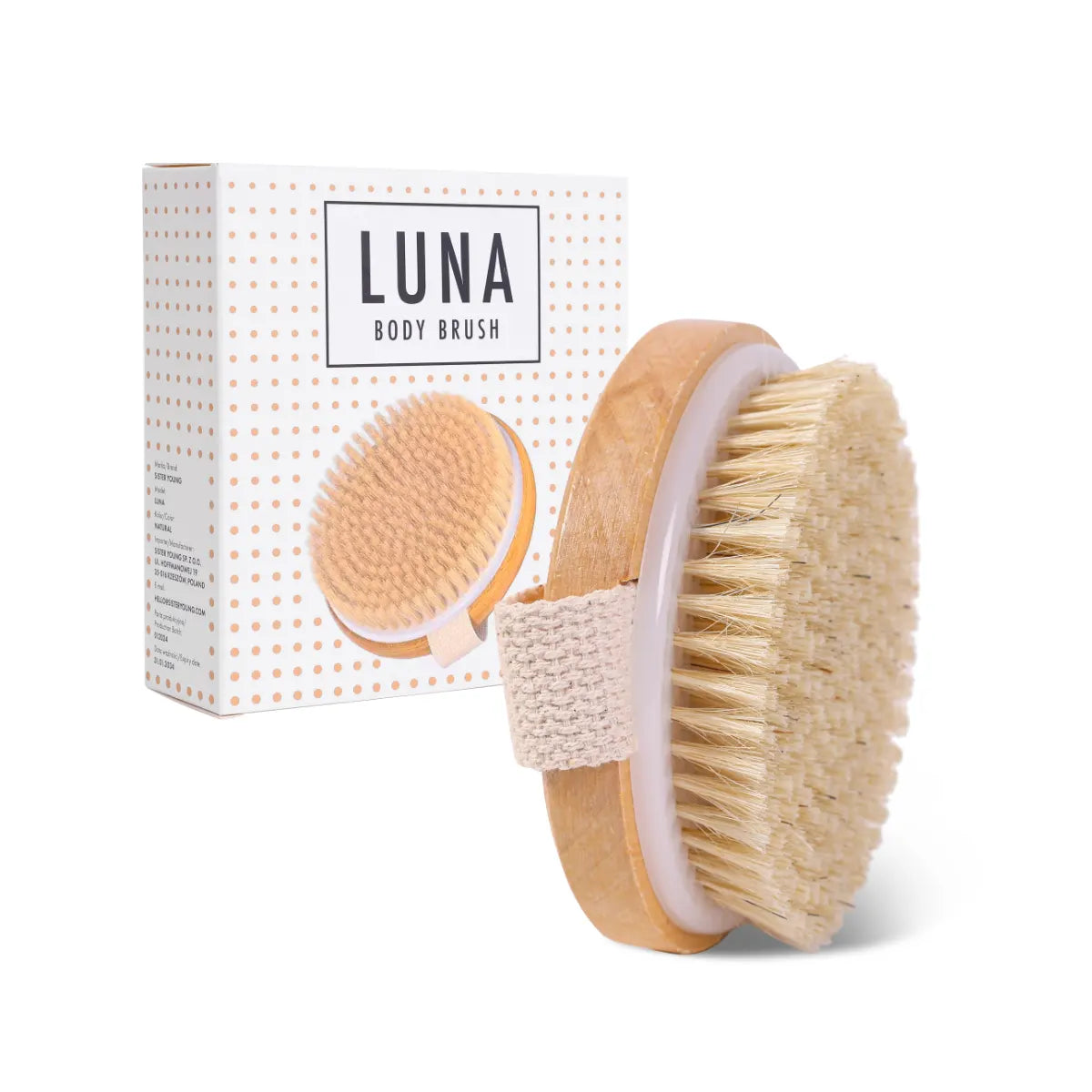 SisterYoung Luna Body Brush vartalonhierontaharja 1 kpl