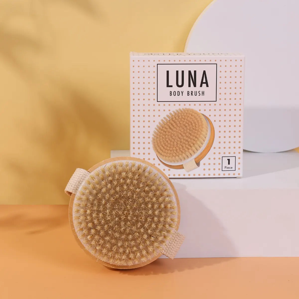 SisterYoung Luna Body Brush vartalonhierontaharja stimuloi pintaverenkiertoa
