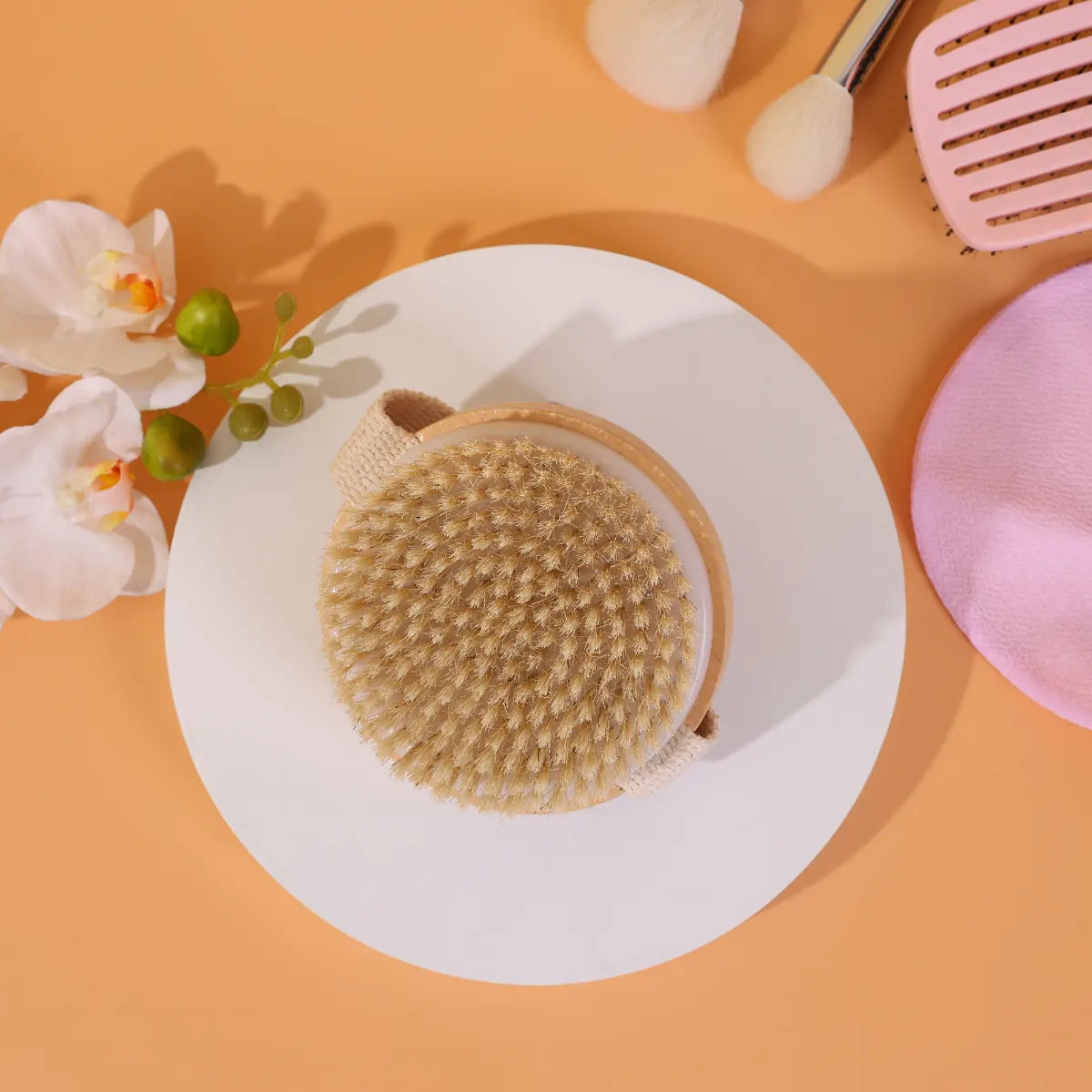 SisterYoung Luna Body Brush vartalonhierontaharja poistaa kuolleita ihosoluja