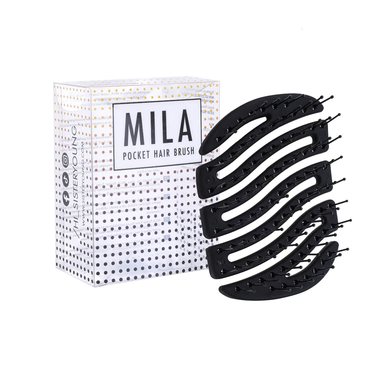 SisterYoung Mila Pocket Black minihiusharja 