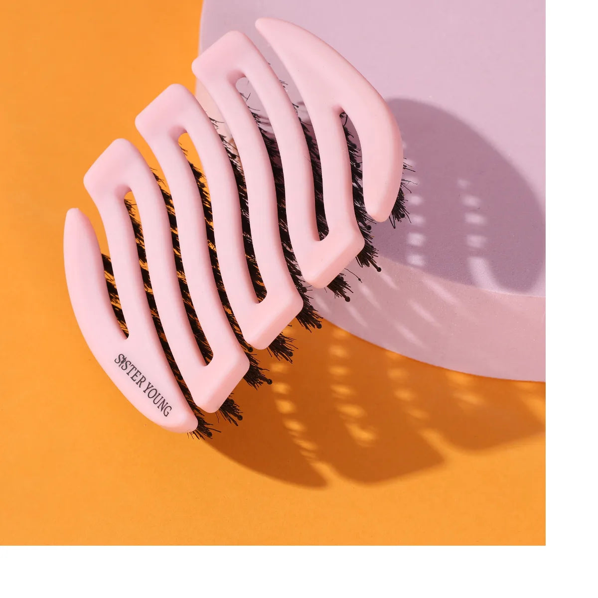 SisterYoung Mila Pocket Pink minihiusharja 1 kpl ilmava rakenne