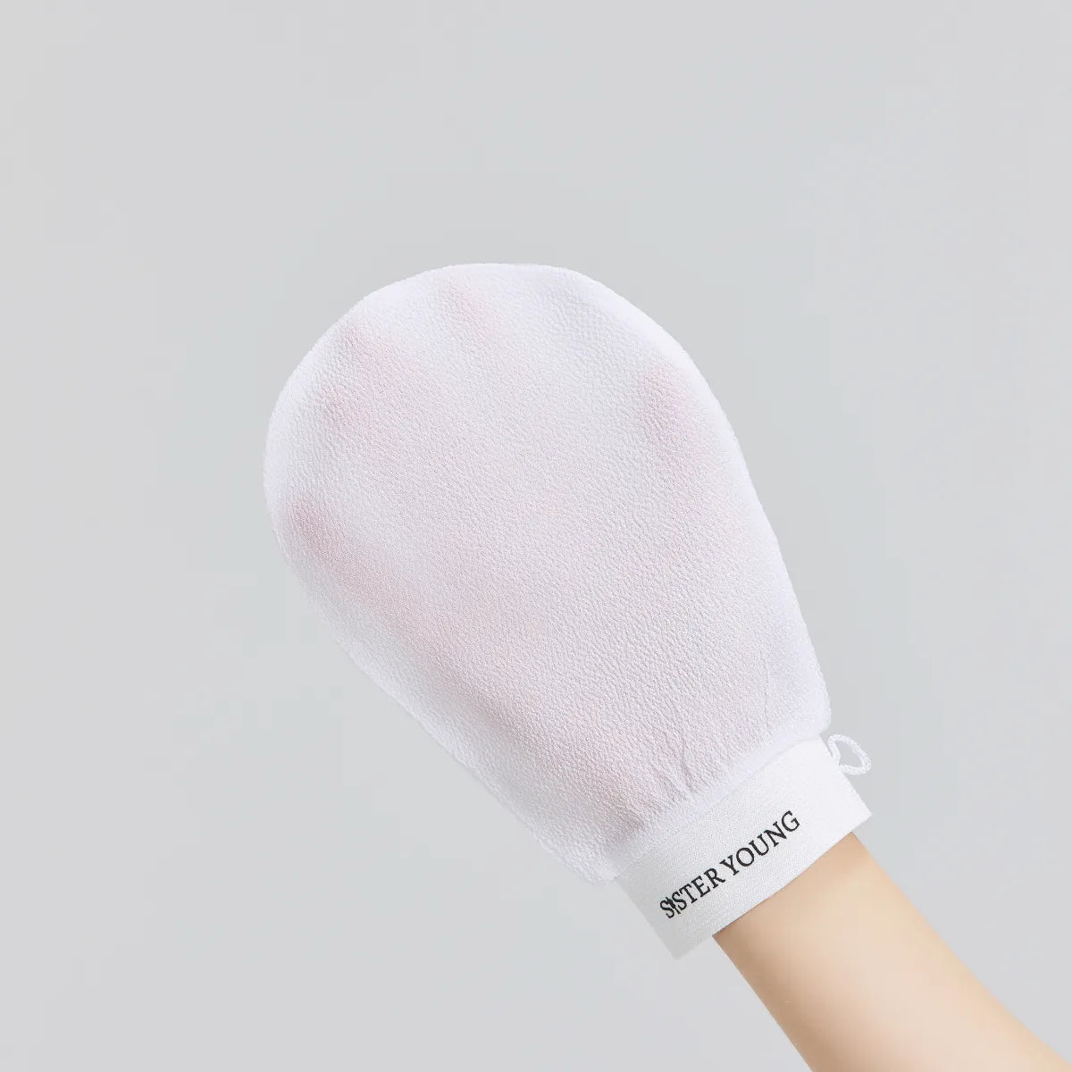 SisterYoung Nova White vartalonkuorintakäsine muotoutuu käteen