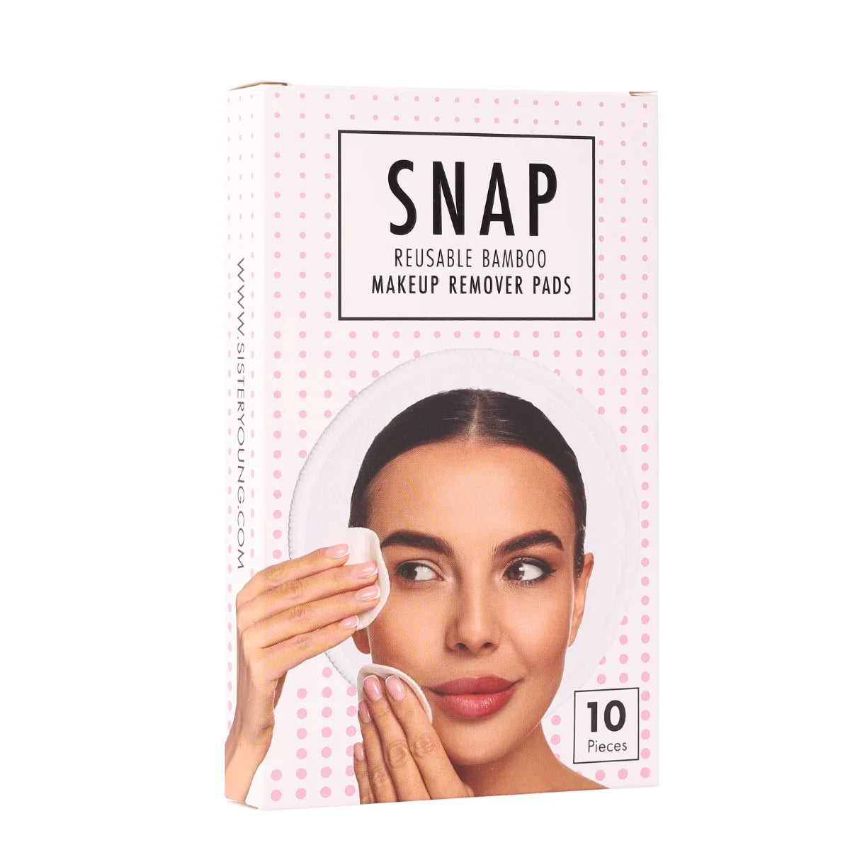 SisterYoung SNAP meikinpoistolaput – Ekologinen ja hellävarainen meikinpoistolappu