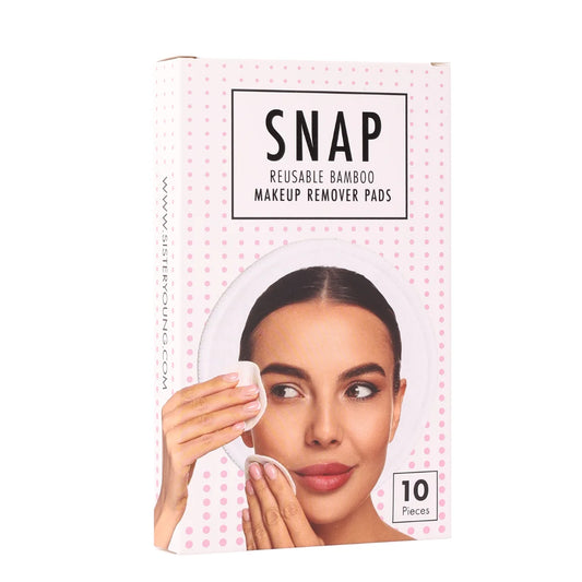 SisterYoung SNAP meikinpoistolaput – Ekologinen ja hellävarainen meikinpoistolappu