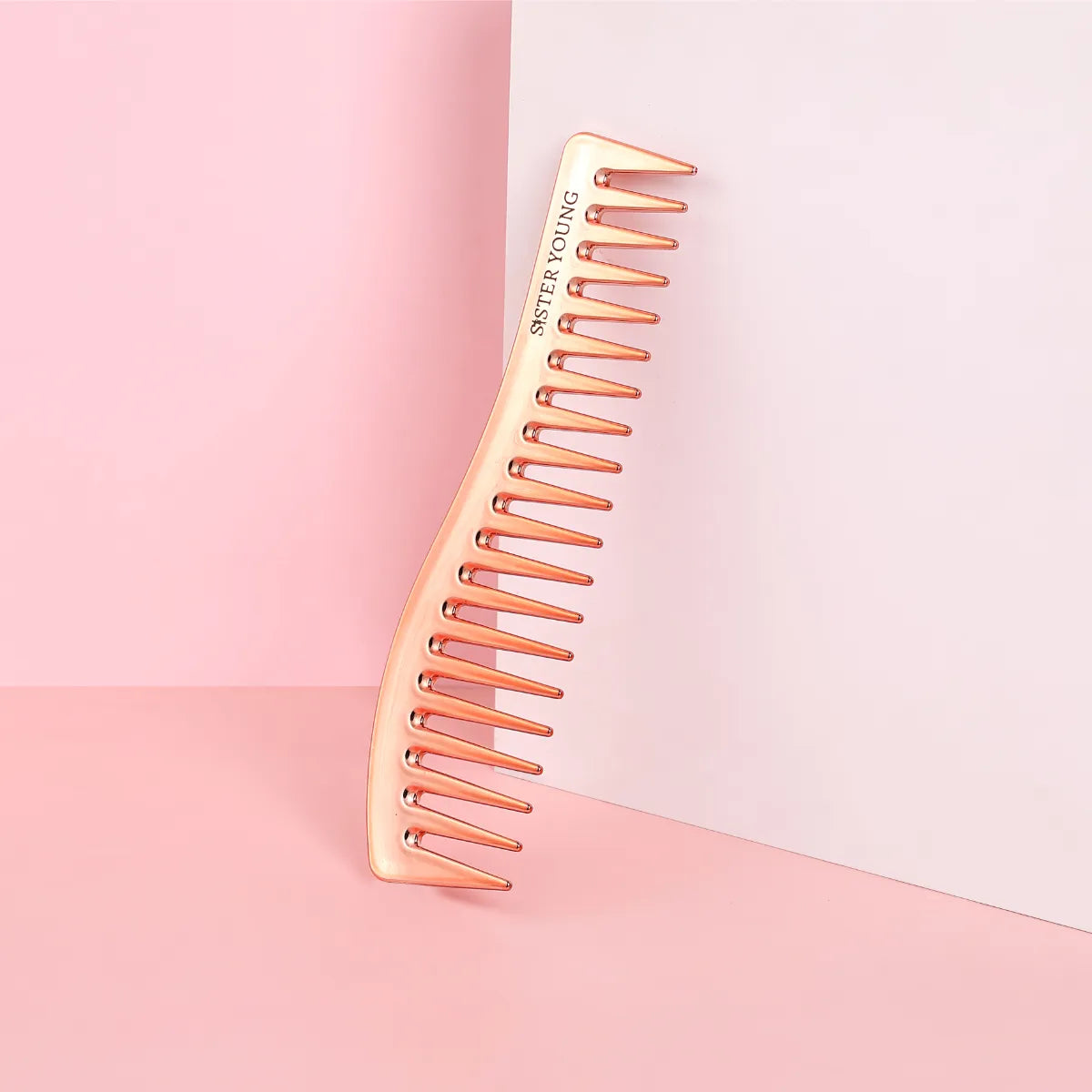 SisterYoung ZURI GOLD ROSE Hiuskampa – Tyylikäs kampa ammattimaiseen lopputulokseen