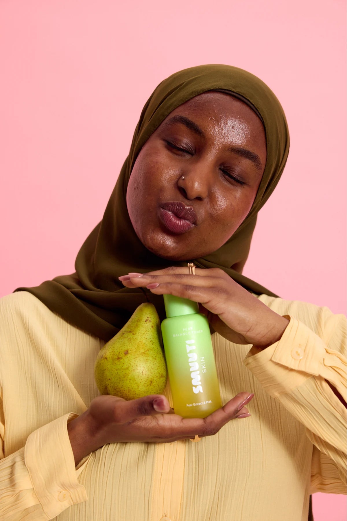 Smuuti Skin Pear Balance Toner 130 ml kasvovesi geelikoostumuksella