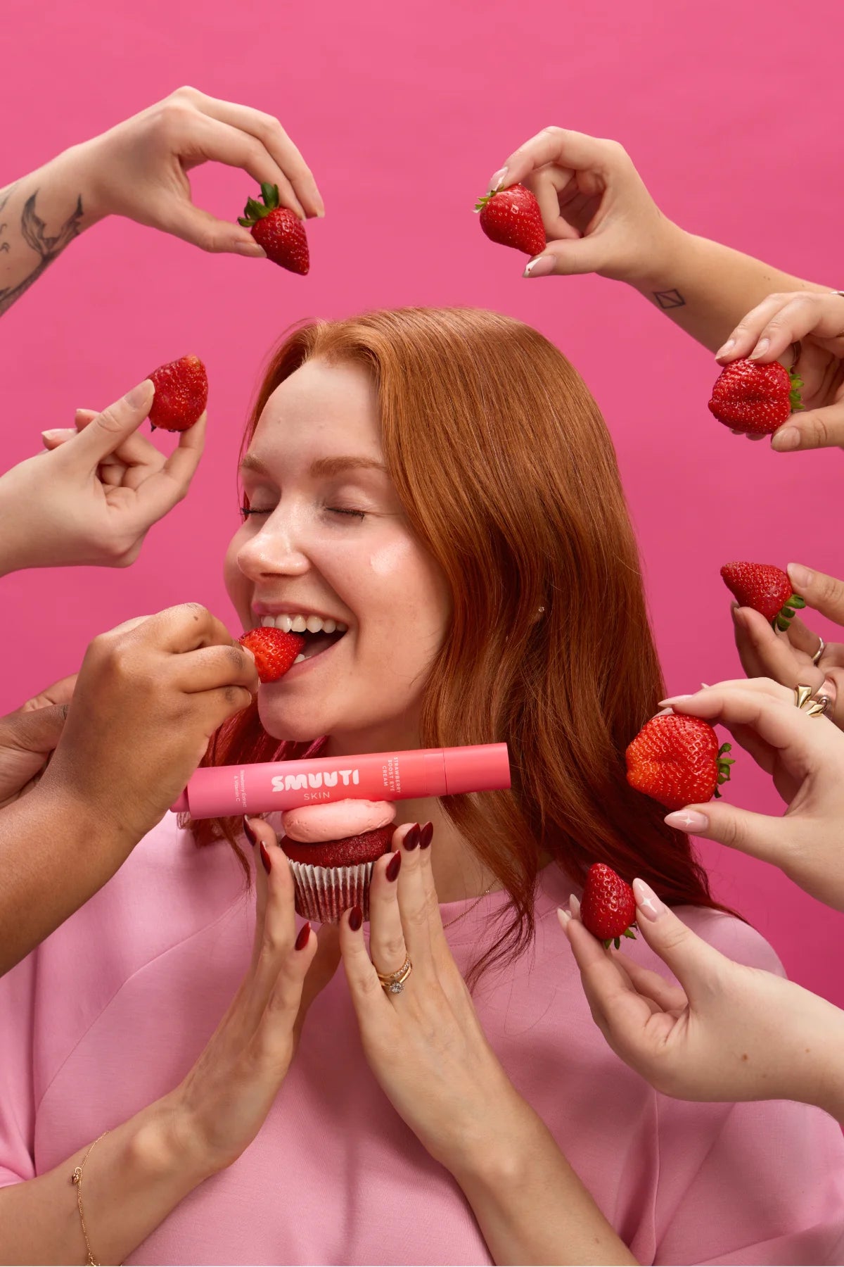 Smuuti Skin Strawberry Boost Eye Cream 15 ml