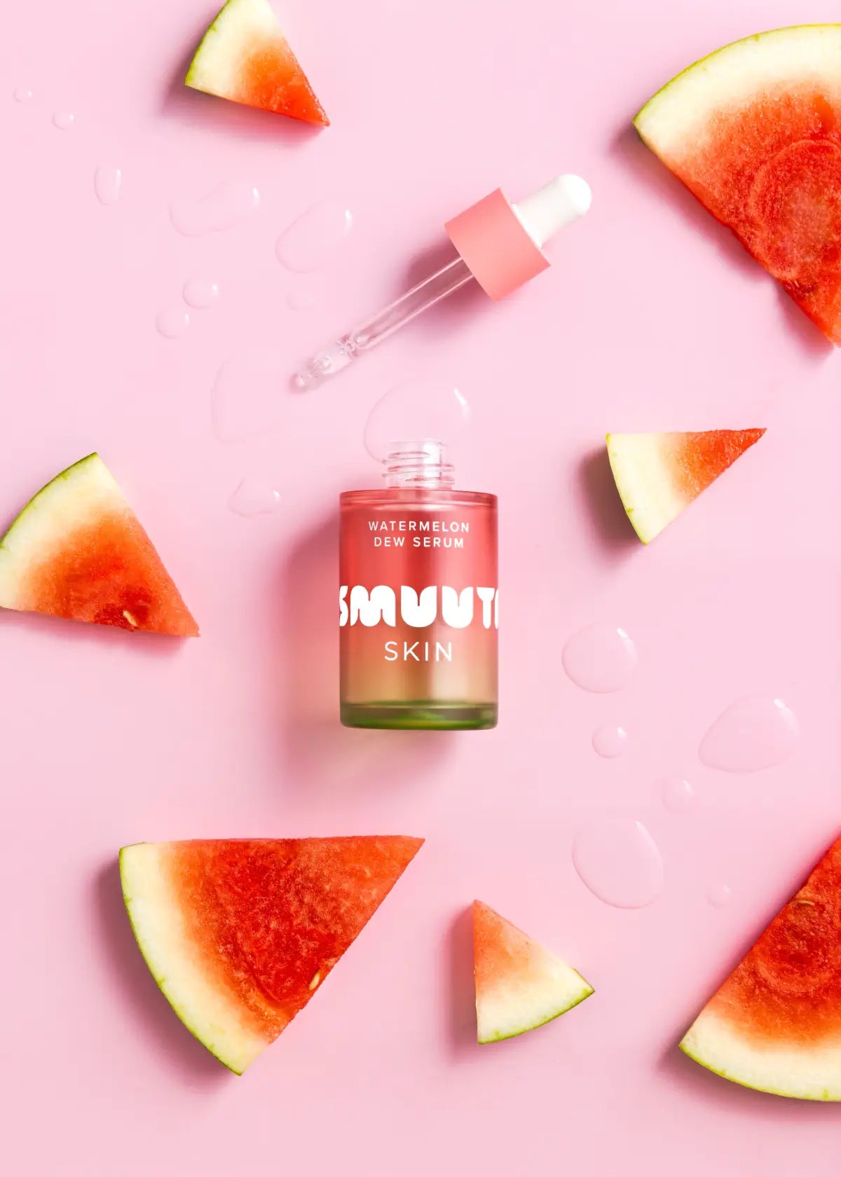 Smuuti Skin Watermelon Dew Serum kosteuttava kasvoseerumi