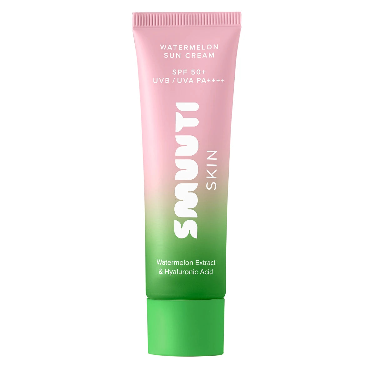 Smuuti Skin Watermelon Sun Cream SPF50 50 ml – Tehokas aurinkosuoja kasvoille ilman kompromisseja