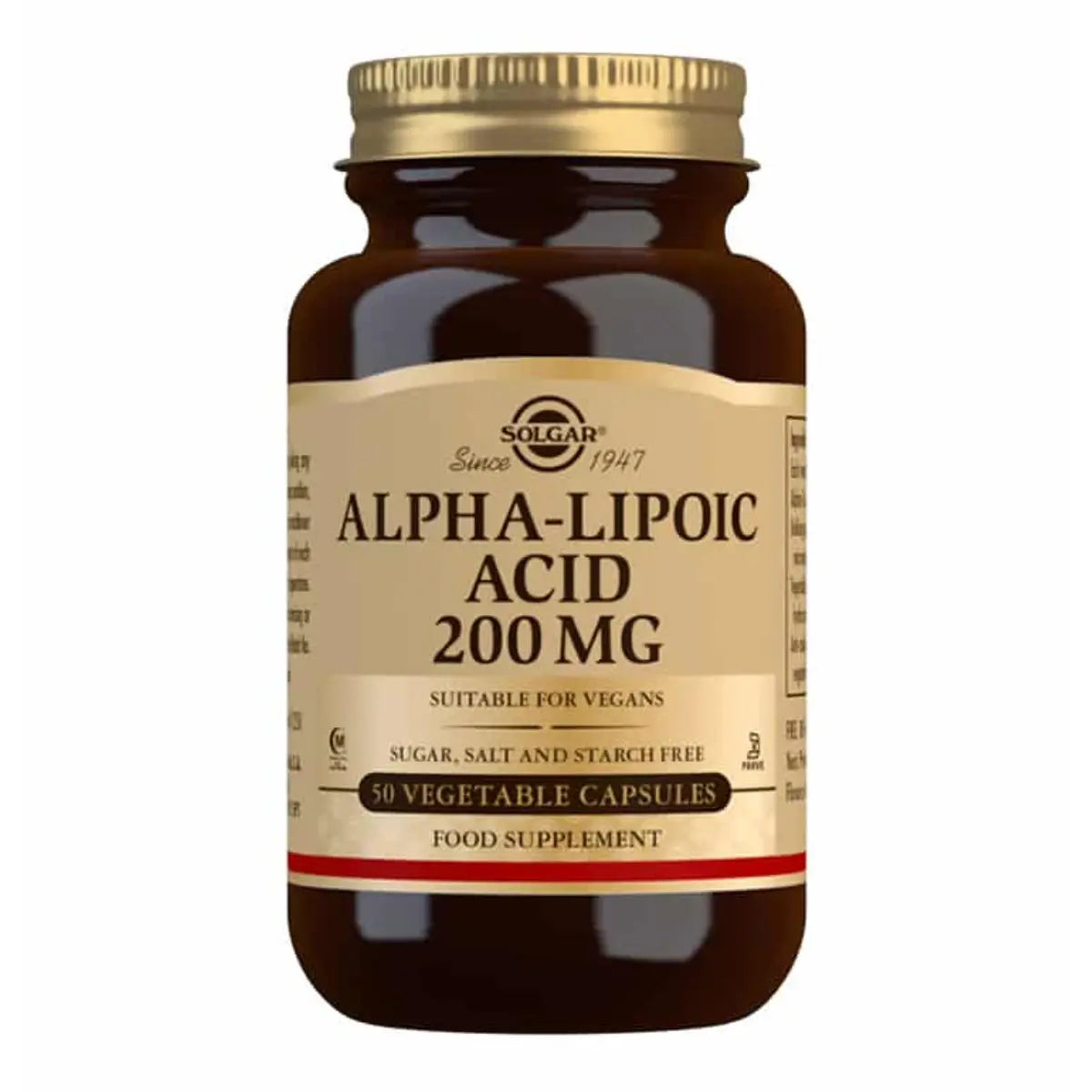 Solgar Alfalipoiinihappo kapseli 50 kpl