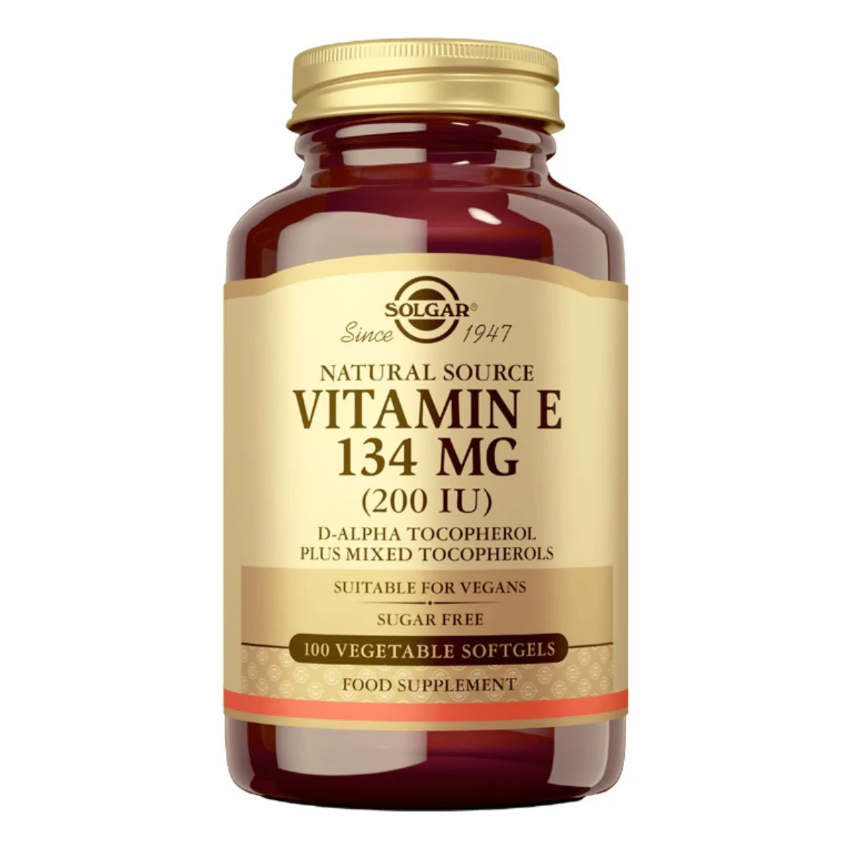 SOLGAR E-vitamiini 134 mg Vegetarian softgels 100 kpl