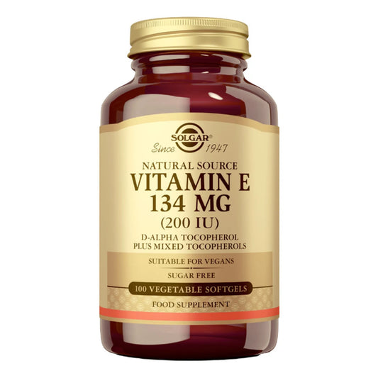 SOLGAR E-vitamiini 134 mg Vegetarian softgels 100 kpl