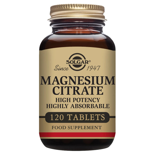 SOLGAR Magnesiumsitraatti tabletti 120 kpl