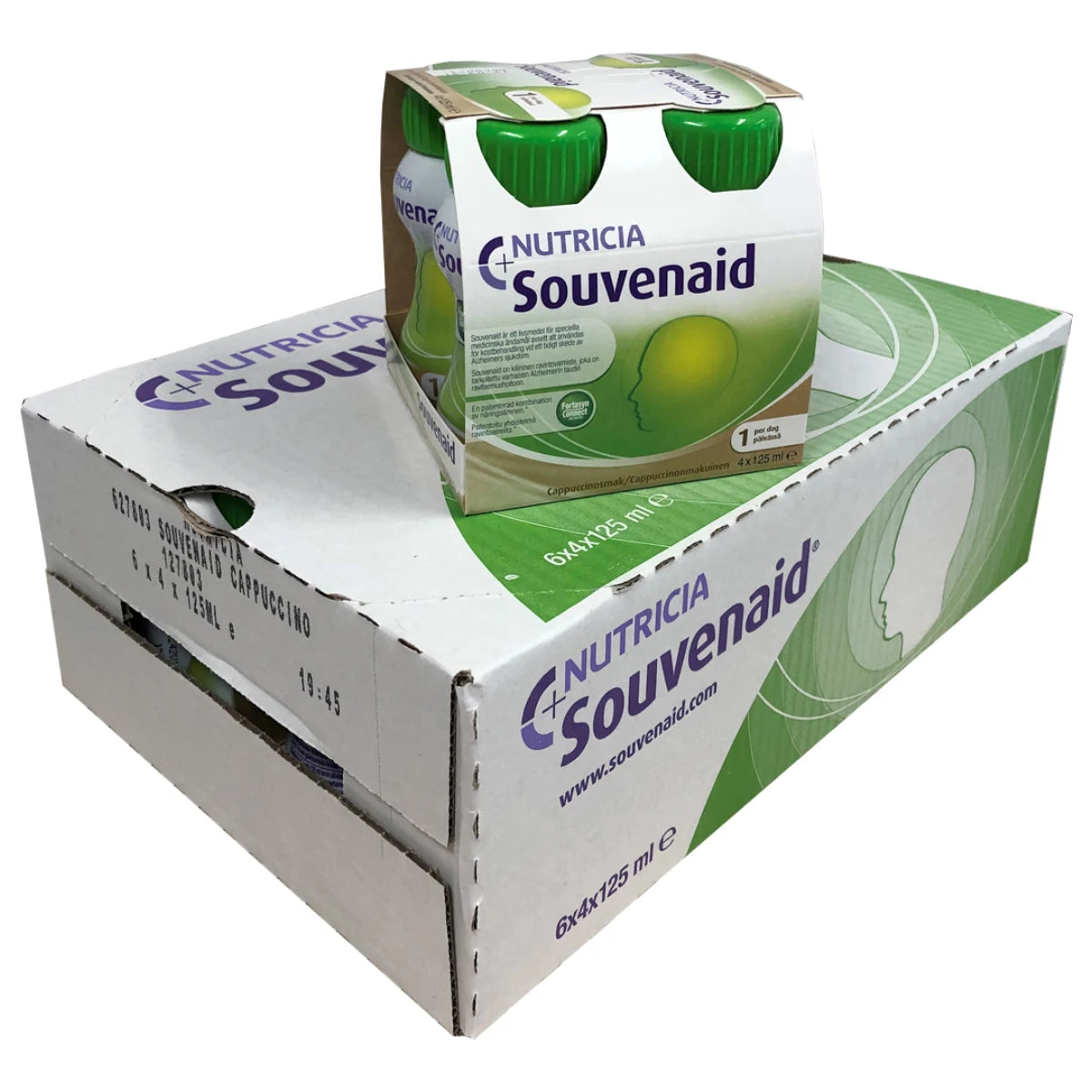SOUVENAID kahvi 24x125 ml ravintovalmiste varhaisen Alzheimerin taudin ruokavaliohoitoon