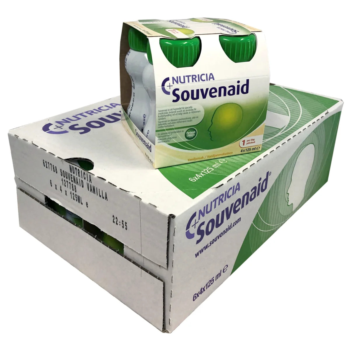 SOUVENAID vanilja 24x125 ml ravintovalmiste varhaisen Alzheimerin taudin ruokavaliohoitoon