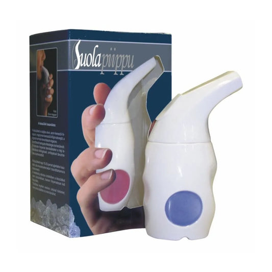 Suolapiippu suolahoitoa kotioloissa