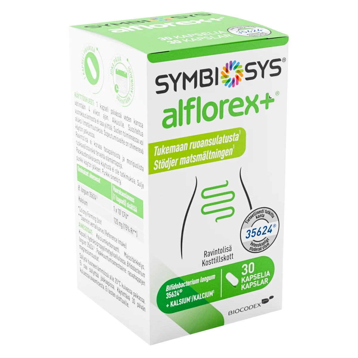 Symbiosys Alflorex+ kapseli 30 kpl