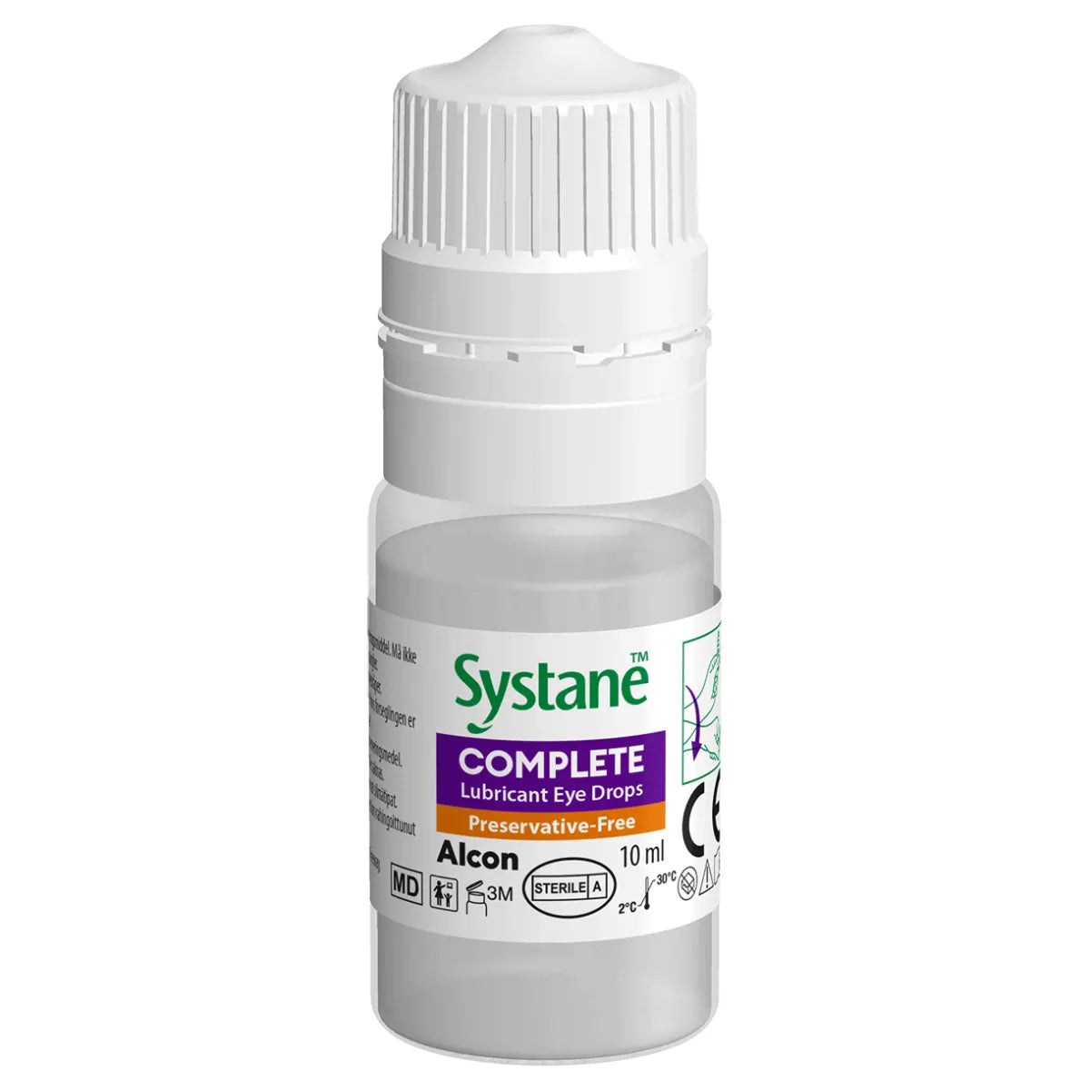 SYSTANE Complete silmätipat säilöntäaineeton 10 ml tippapullossa