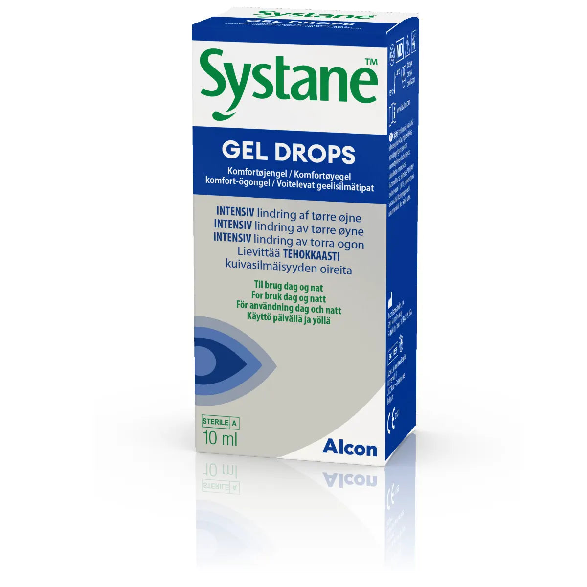 Systane Gel Drops 10 ml lievittää tehokkaasti kuivasilmäisyyden oireita