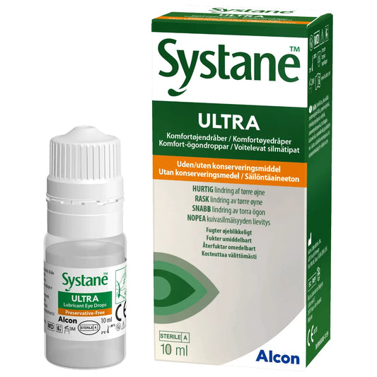 Systane Ultra MDPF silmätipat 10 ml välittömästä kosteuttavat voitelevat silmätipat