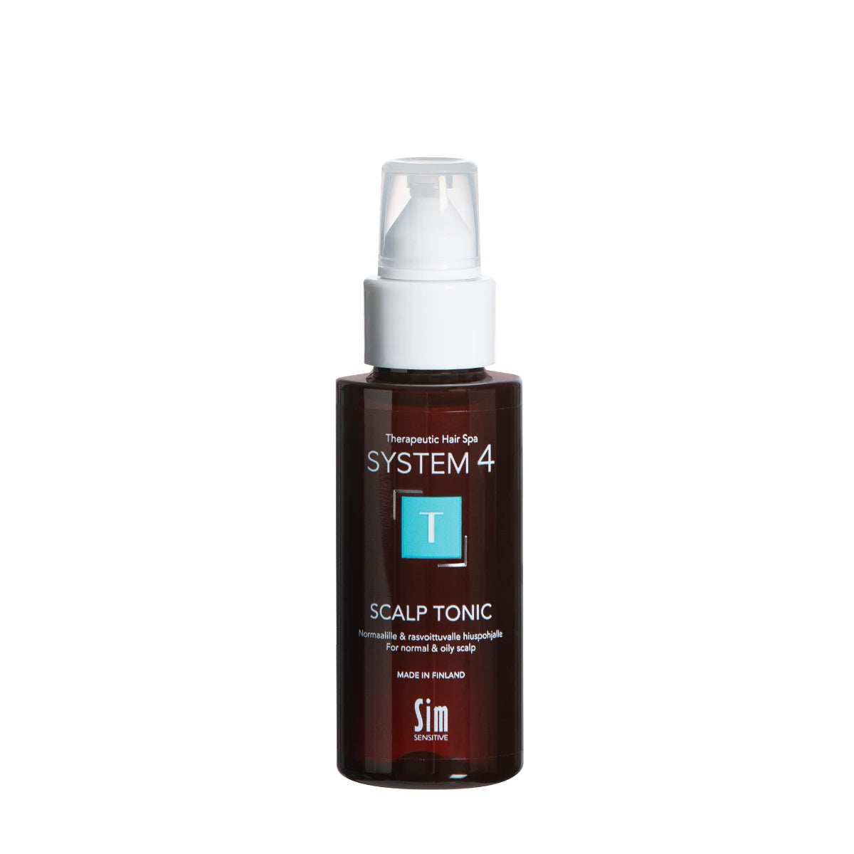 SYSTEM 4 Scalp Tonic T hoitoneste normaalille ja rasvoittuvalle hiuspohjalle 50 ml
