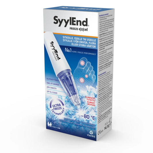 SYYLEND Freeze Excel jäädytyshoito sitkeille, isoille tai useille syylille