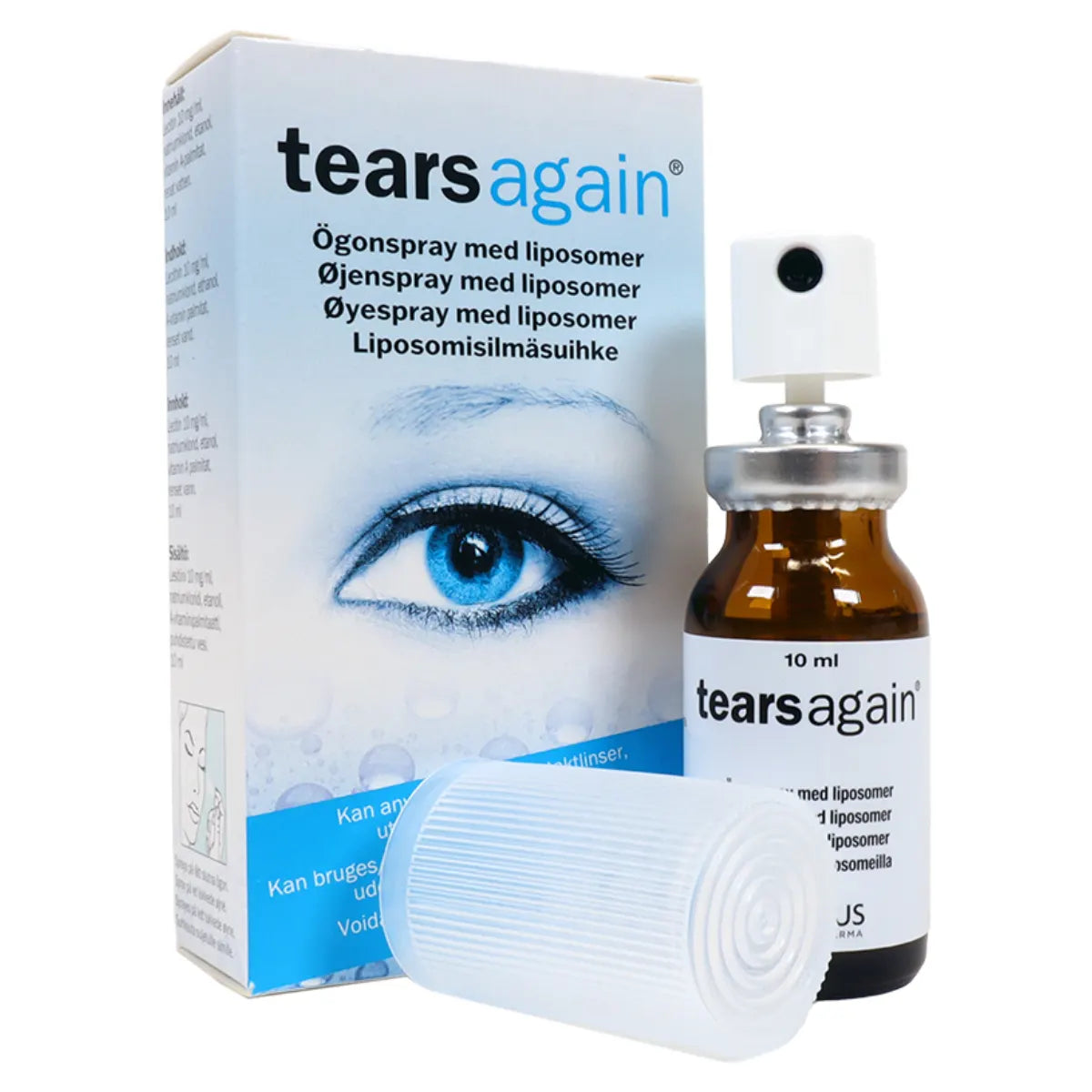 TEARSAGAIN silmäsuihke kuiville ja ärtyneille silmille, 150 annosta