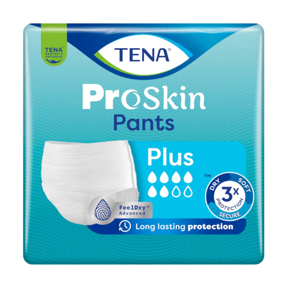 TENA ProSkin Pants Plus XL 12 kpl housuvaippa virtsankarkailuun