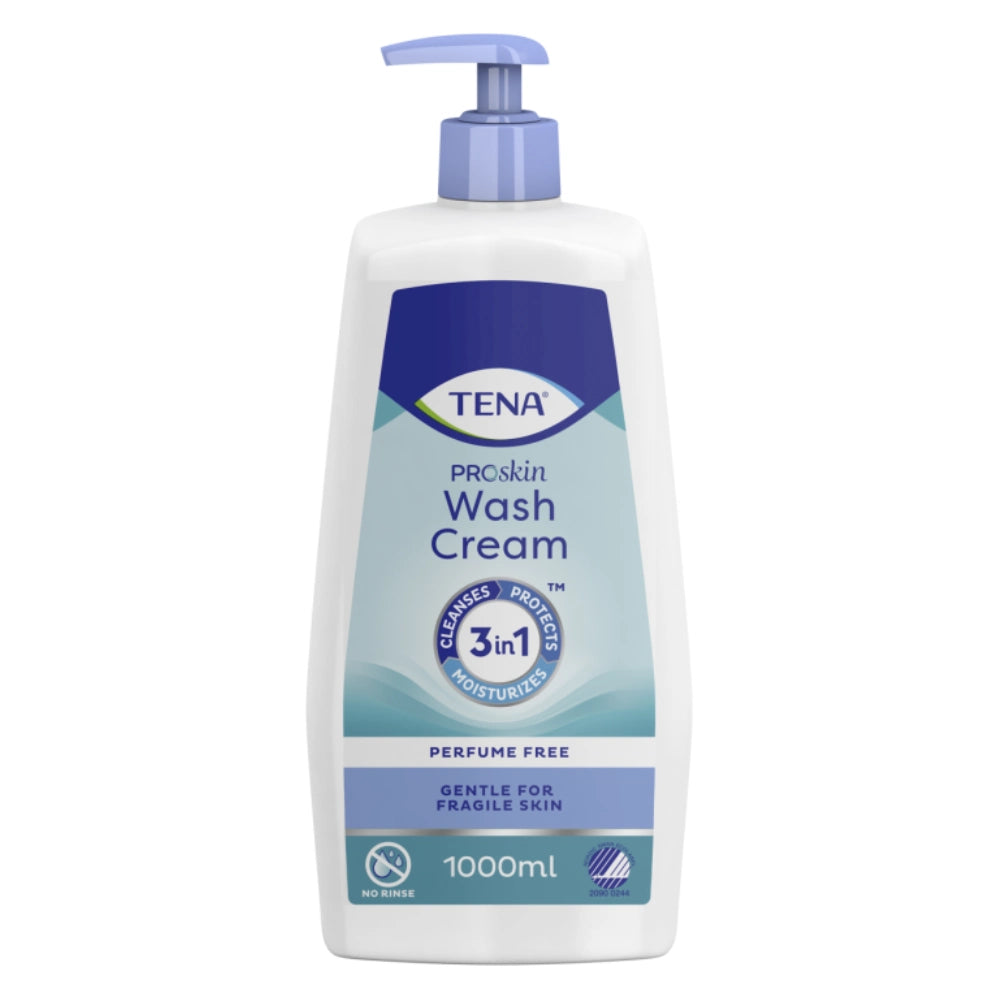 TENA Proskin Wash Cream pesuvoide, hajusteeton 1000 ml