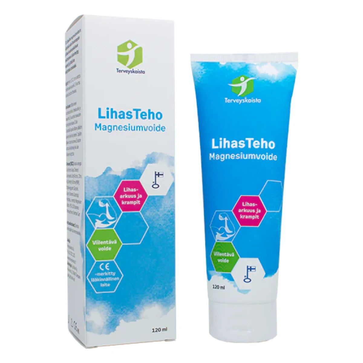 Terveyskaista LihasTeho Magnesiumvoide 120 ml