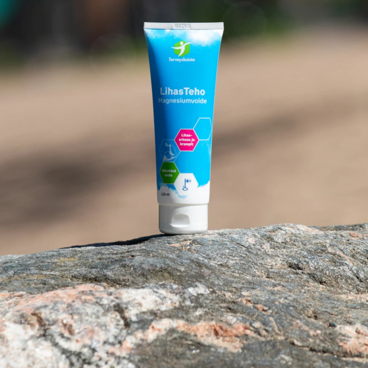 Terveyskaista LihasTeho viilentävä Magnesiumvoide 