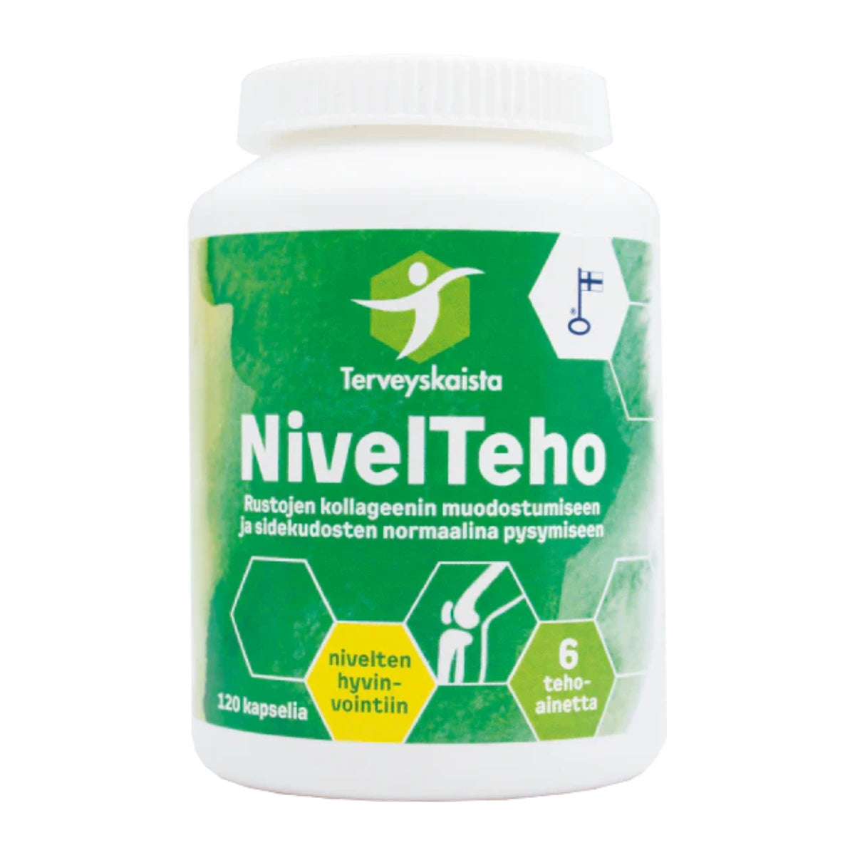 TERVEYSKAISTAN Nivelteho kapseli 120 kpl nivelten hyvinvointiin