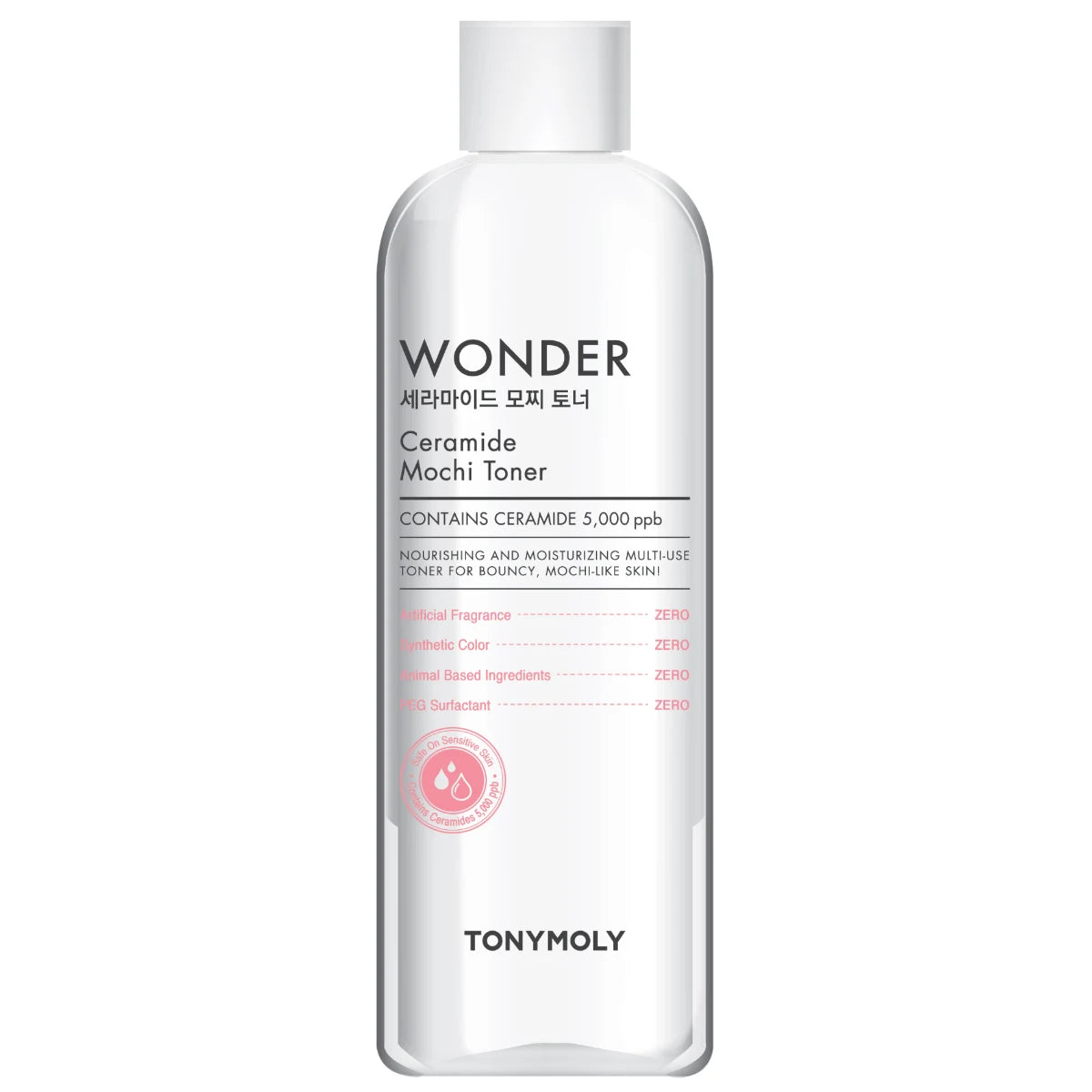 Tonymoly Wonder Ceramide Mocchi Toner 500 ml