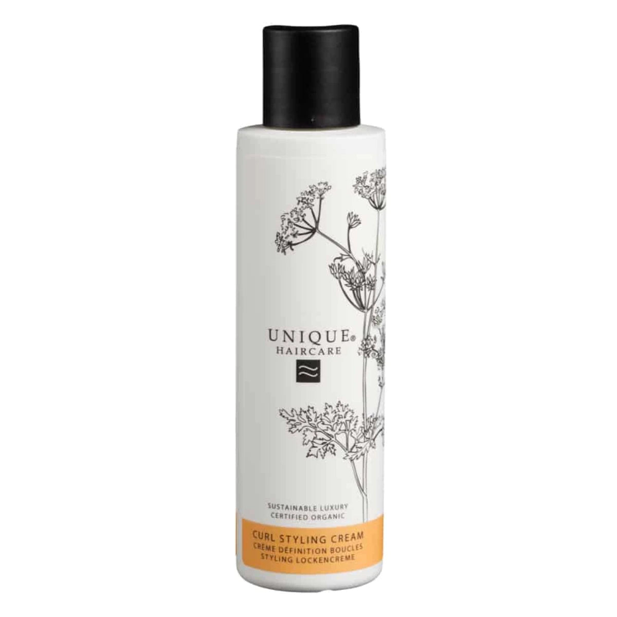 Unique Beauty Curly Styling Cream 150 ml – kevyt, hajusteeton kiharoiden muotoiluvoide