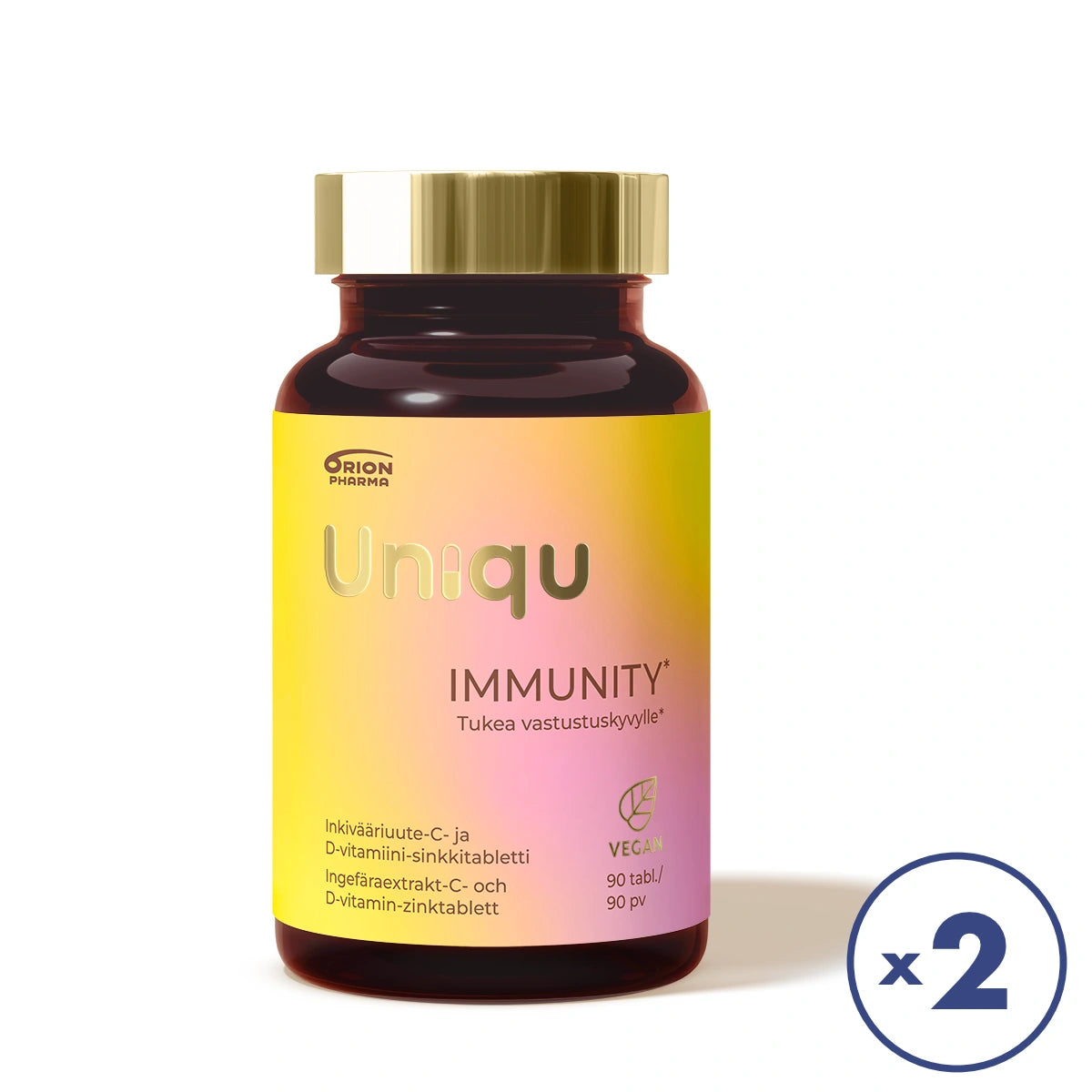 UNIQU Immunity tabletti 2x90 kpl