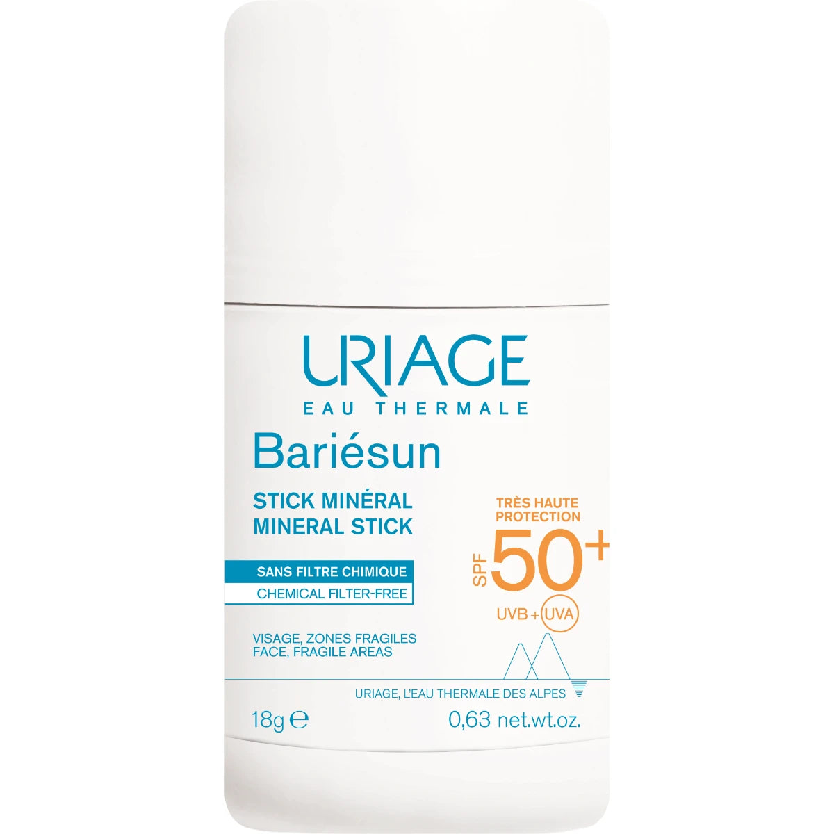 Uriage Bariesun SPF50+ Mineral Stick 18 g