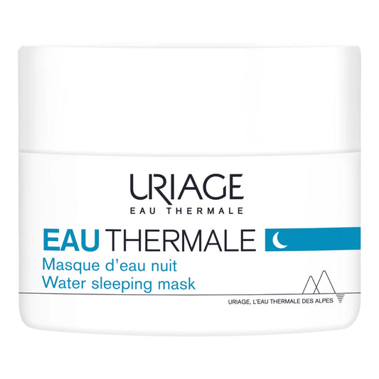 Uriage Eau Thermale Water Sleeping Mask 50 ml tehokosteuttava yönaamio kosteusköyhälle iholle