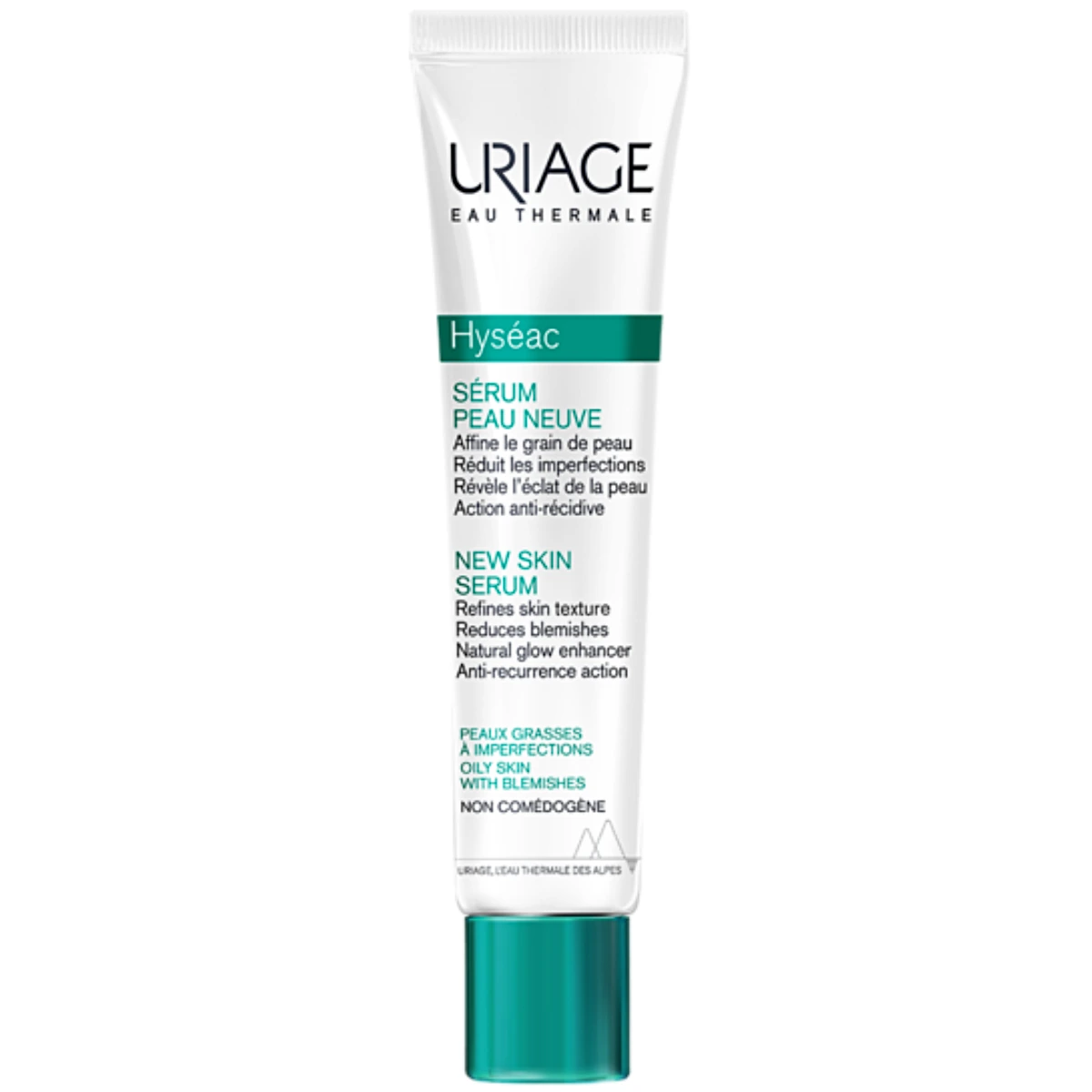 Uriage Hyseac New Skin Serum 30 ml kasvoseerumi epäpuhtauksia vastaan tasoittaa ihon pintaa