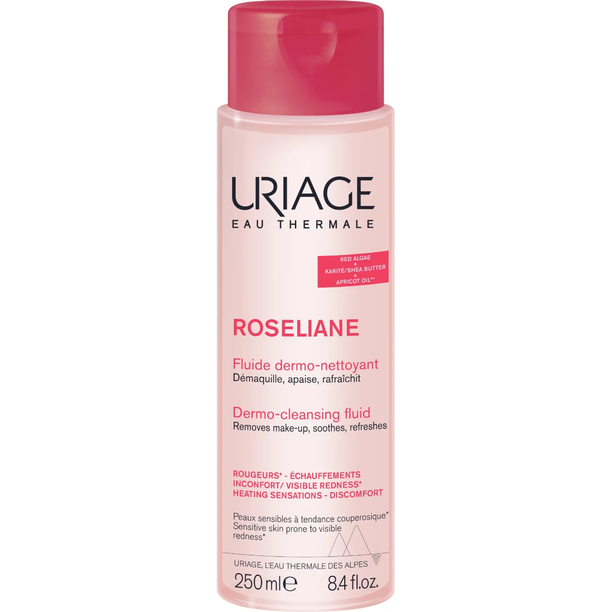 Uriage Roseliane Dermo-Cleansing Fluid puhdistusemulsio 250 ml
