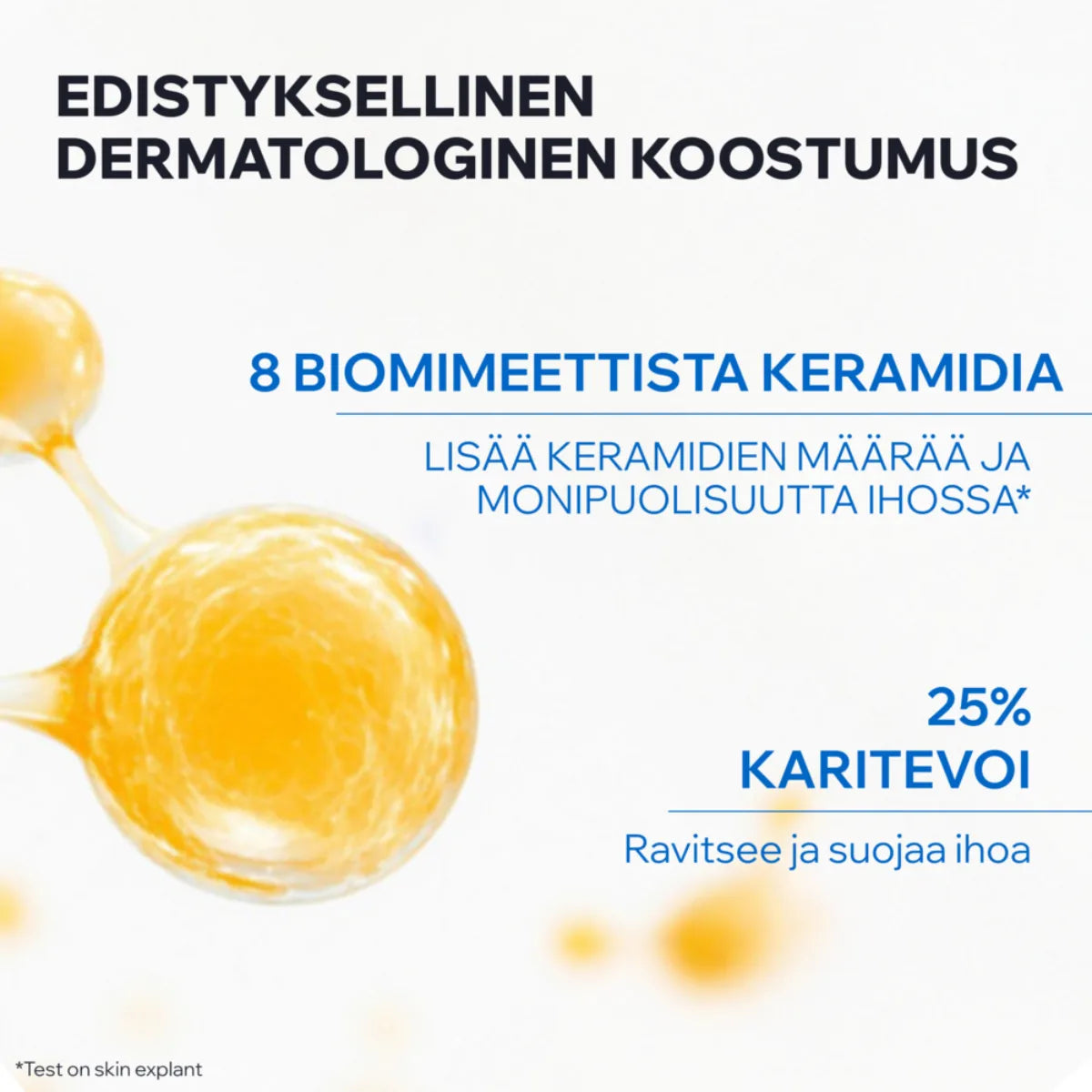 Uriage Xemose C8+ Anti-Itch Cerat dermatologinen koostumus sisältää 25% karitevoita